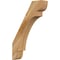 Ekena Millwork 6"W x 24"D x 36"H Olympic Rough Sawn Knee Brace, Western Red Cedar BRC06X24X36OLY00RWR - alternate 1